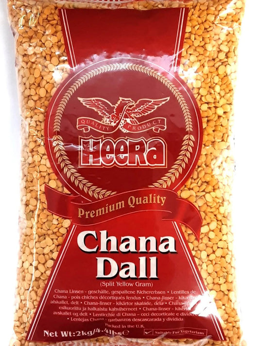 Heera Chana Dal 2 kg – Split Chickpeas | Bulk Indian Grocery | UK Delivery