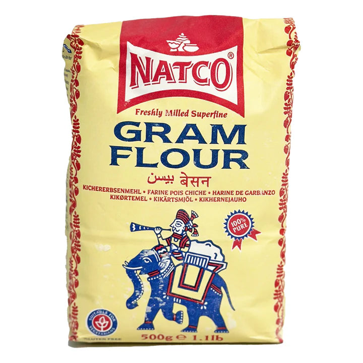 Natco Gram Flour (Besan) 1 kg – Premium Indian Chickpea Flour for Cooking & Baking