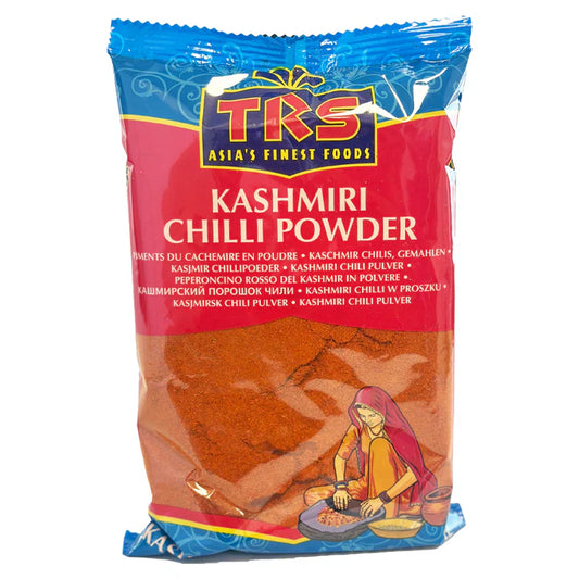 TRS Kashmiri Chilli Powder 400g – Premium Indian Red Chilli Spice for Curries & Cooking