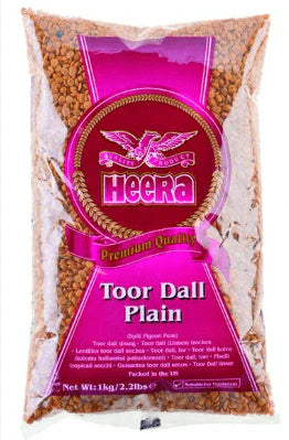 Heera Toor Dal 1 KG – Premium Indian Pigeon Peas for Curries & Cooking
