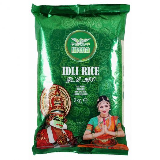 Heera Idli Rice 2 kg – Premium Indian Short Grain Rice for Idli, Dosa & South Indian Cooking