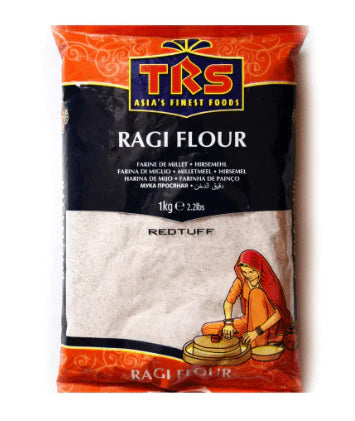 TRS Ragi Flour (Finger Millet Flour) 1 kg – Premium Indian Flour for Rotis, Porridges & Baking